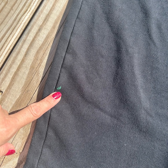 Gilly Hicks Black cotton cargo sweatpants with elastic waistband Size Small Flaw - Picture 6 of 16